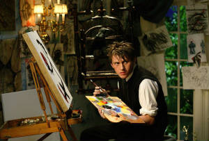 Todd Cleary of wedding crashers -- Creepy painter who is a "home-o ...